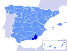 MAPA ALMERIA