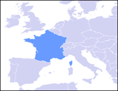 MAPA FRANCIA