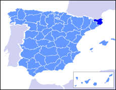 MAPA GERONA