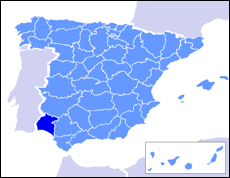 MAPA HUELVA