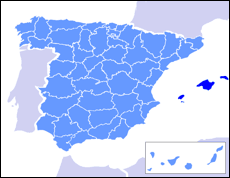 MAPA ISLAS BALEARES