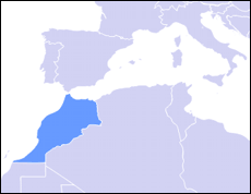 MAPA MARRUECOS