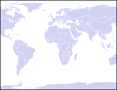 MAPA PLANETA TIERRA