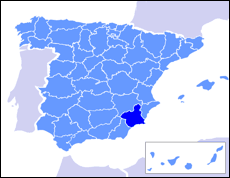 MAPA MURCIA