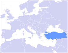 MAPA TURQUIA